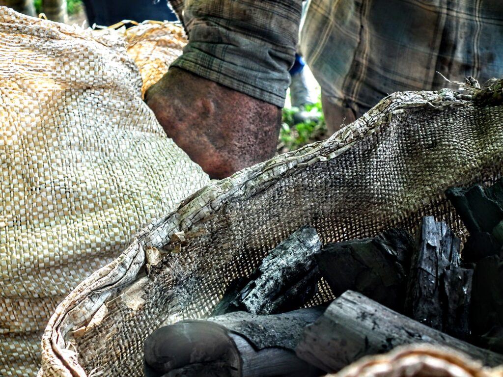 Carboneros en las Lomas de Cabeza