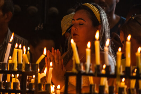 La Virgen de la Caridad del Cobre pasea por calles de La Habana