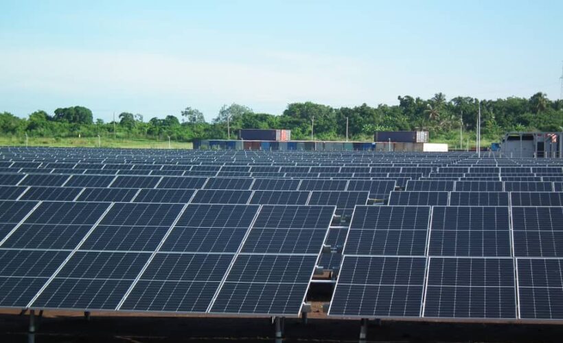 Inauguran nuevo Parque  Solar Fotovoltaico en Colón