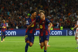 Victoria azulgrana en Champions: Barcelona vs Olimpiacos. Foto: tomada de Google Search
