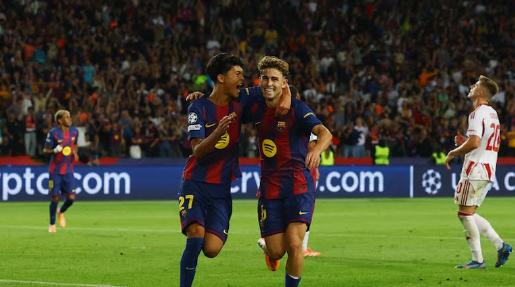 Victoria azulgrana en Champions: Barcelona vs Olimpiacos. Foto: tomada de Google Search