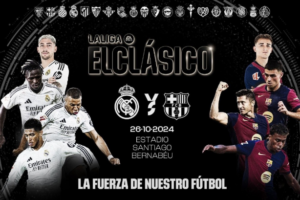 Clásico español: Barcelona vs Real Madrid. Foto: tomada de elgrafico.com