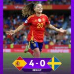 España con pie y medio en la final
