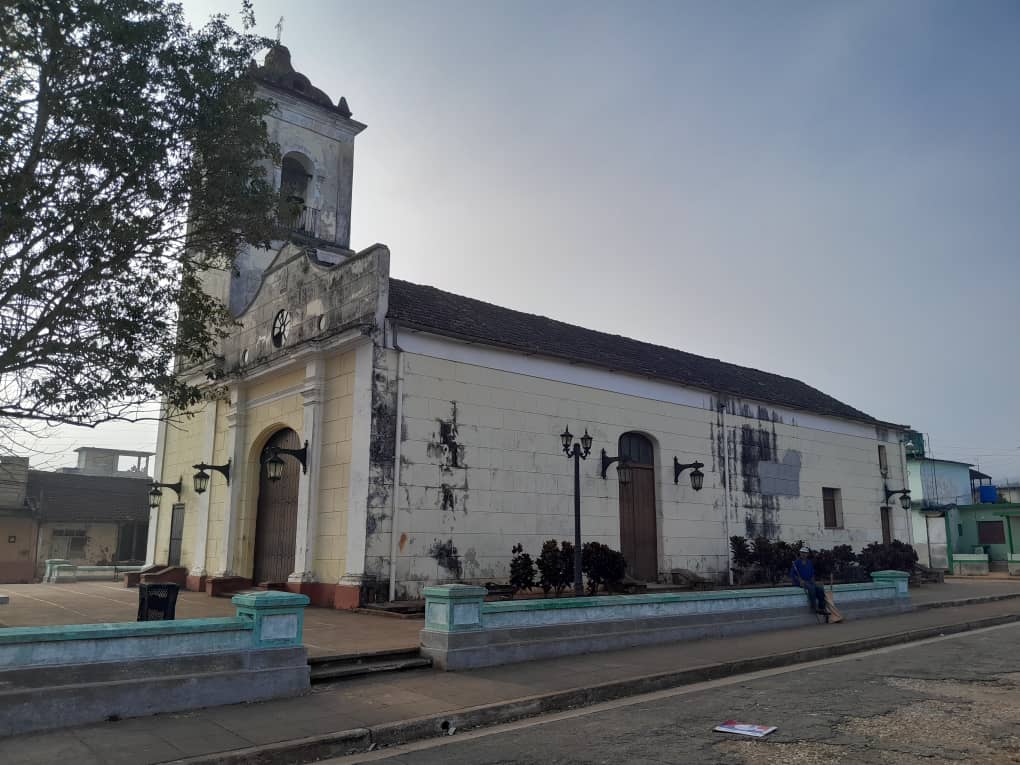 Campanas que hablan en la Iglesia Parroquial de Ceiba Mocha. Foto: Elvis Martinez