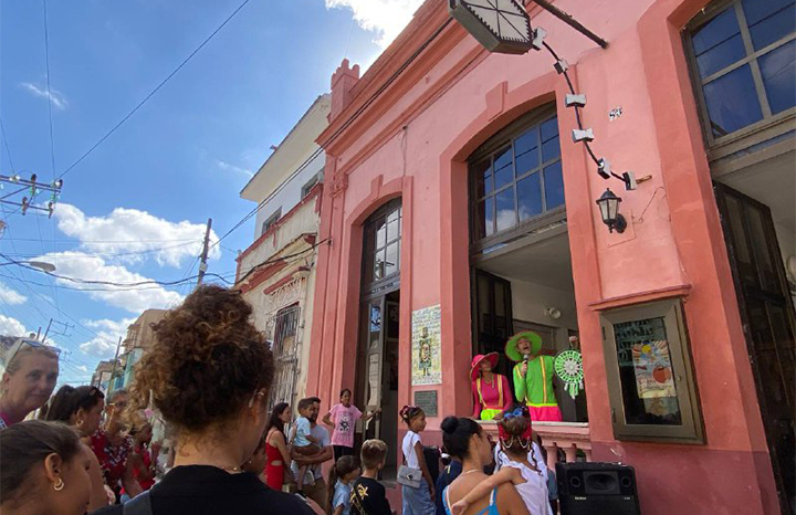 Matanzas: edición extraordinaria de La calle de los títeres. Foto: Laureen Batista Roselló