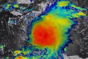 Tormenta tropical Melissa se mueve a seis kilómetros por hora en aguas del Caribe