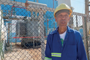 La innovación del transformador de arranque está considerada por la Unión Eléctrica como una de las más relevantes de la CTE Antonio Guiteras. Foto: Noryis