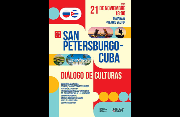 Diálogo de Culturas, regalo de San Petersburgo a Matanzas