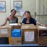 Biblioteca Gener y Del Monte dona cajas de libros para escuelas en el oriente de Cuba. Foto: Boris Luis Alonso Pérez