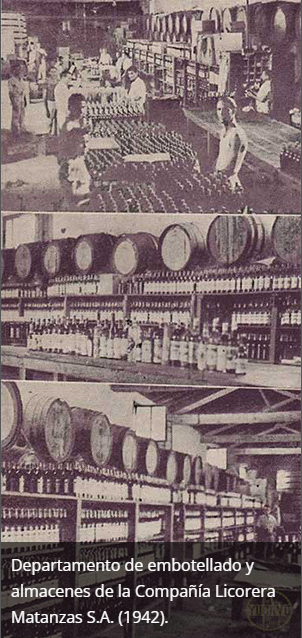 Compañía Licorera Matanzas. Foto tomada de cubamemorias.com