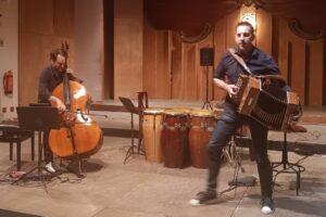 Concierto del Dúo Dyad en Matanzas durante la Semana de la Cultura Belga en Cuba