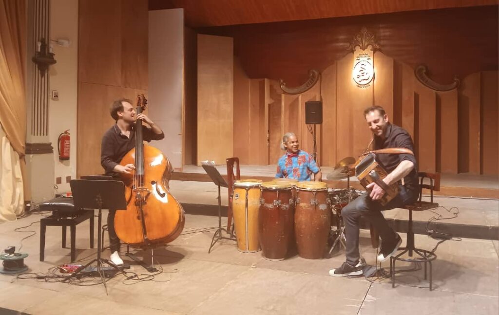 Concierto del Dúo Dyad en Matanzas durante la Semana de la Cultura Belga en Cuba