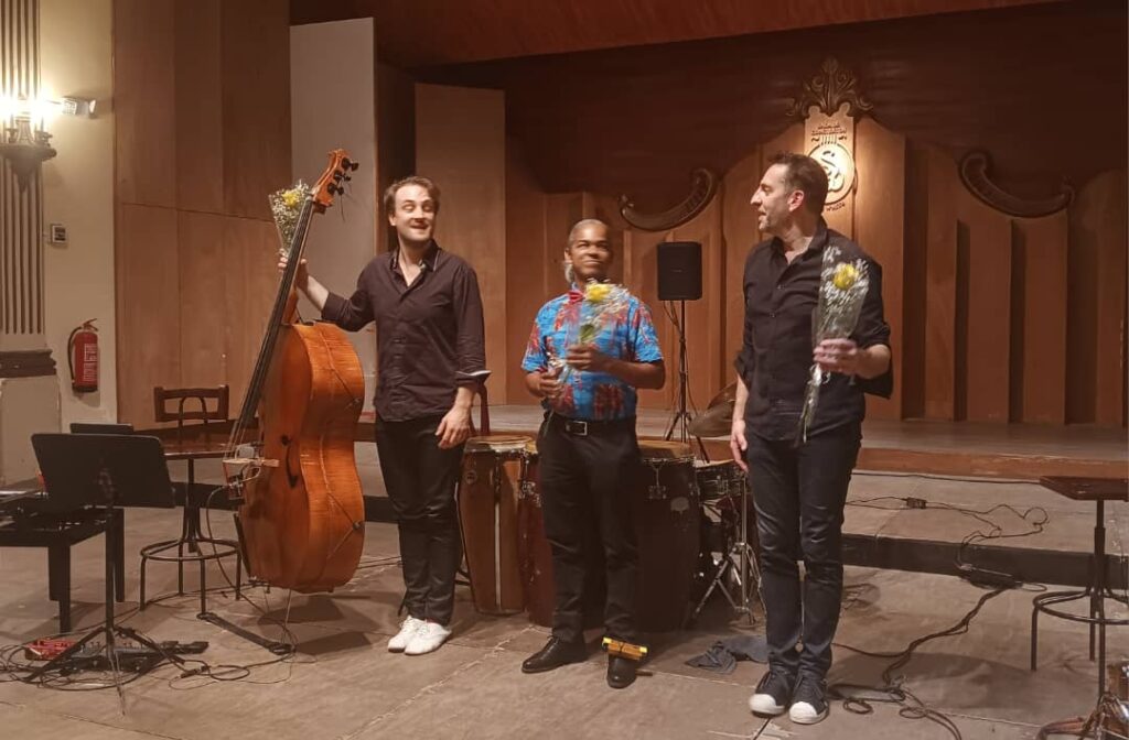 Concierto del Dúo Dyad en Matanzas durante la Semana de la Cultura Belga en Cuba