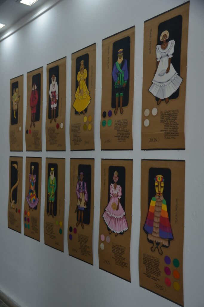 Exposición Imaginario Calero. Foto: tomada de la página en Facebook de Yumuri Streaming