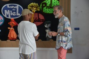 Exposición Imaginario Calero. Foto: tomada de la página en Facebook de Yumuri Streaming