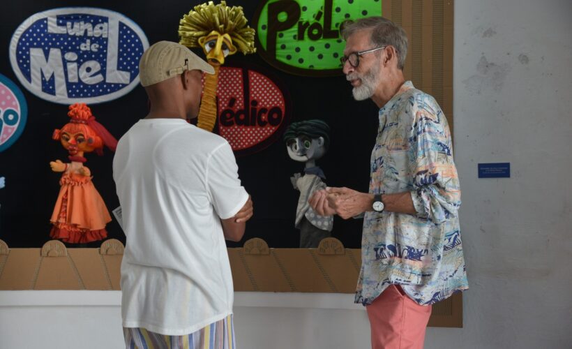 Exposición Imaginario Calero. Foto: tomada de la página en Facebook de Yumuri Streaming