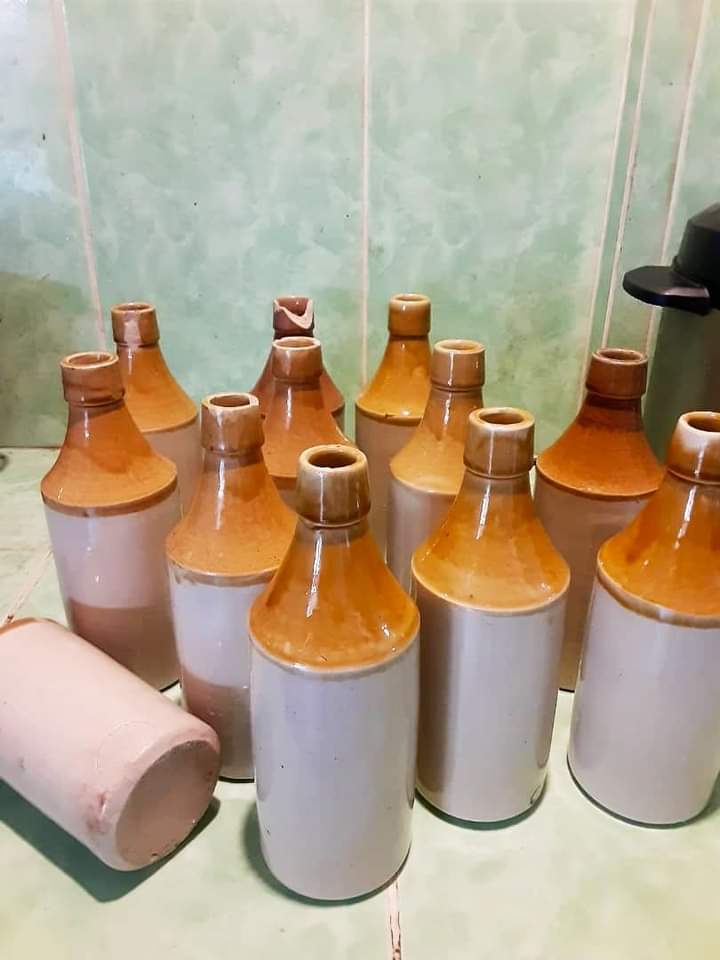 Viejas canecas de cerveza