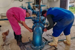 Matanzas fortalece sistema de abasto de agua con puesta en marcha de equipos en fuentes El Conde y Bello
