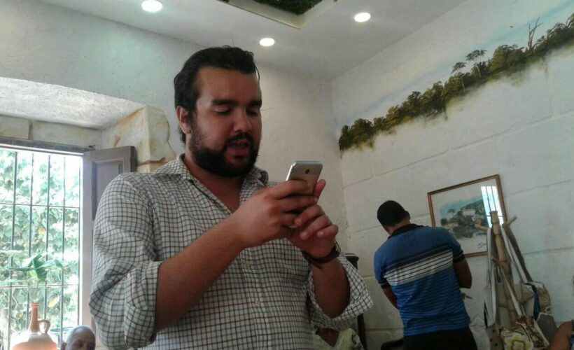 Guillermo Carmona, periodista de Girón