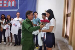 Ratifican a Amanda Hernández Boffill al frente de la Federación de Estudiantes de la Enseñanza Media en Matanzas