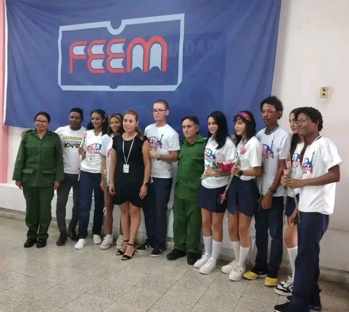 Ratifican a Amanda Hernández Boffill al frente de la Federación de Estudiantes de la Enseñanza Media en Matanzas