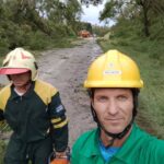 Yunier, la mano de la solidaridad ante el embate del huracán Melissa
