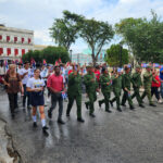 Pueblo matancero rinde homenaje a los ocho estudiantes de medicina. Foto: Humberto Fuentes Rodríguez