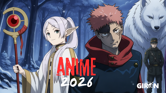 Calendario anime para comenzar el 2026