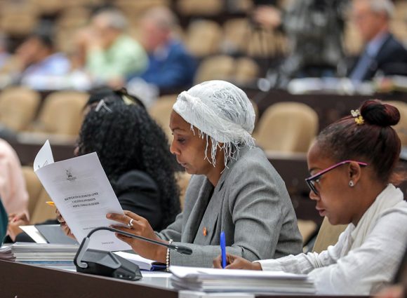 Sexto periodo ordinario de sesiones de la X legislatura. Foto: Abel Padrón Padilla/ Cubadebate.