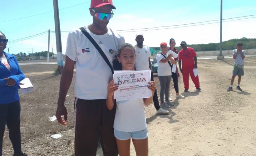 Joven unionense avanza con paso firme en la velocidad