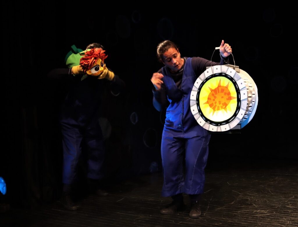 Espectáculo Un rastro en las estrellas, de Teatro de Las Estaciones. Foto: Tomada del perfil en Facebook de Rubén Darío Salazar Taquechel