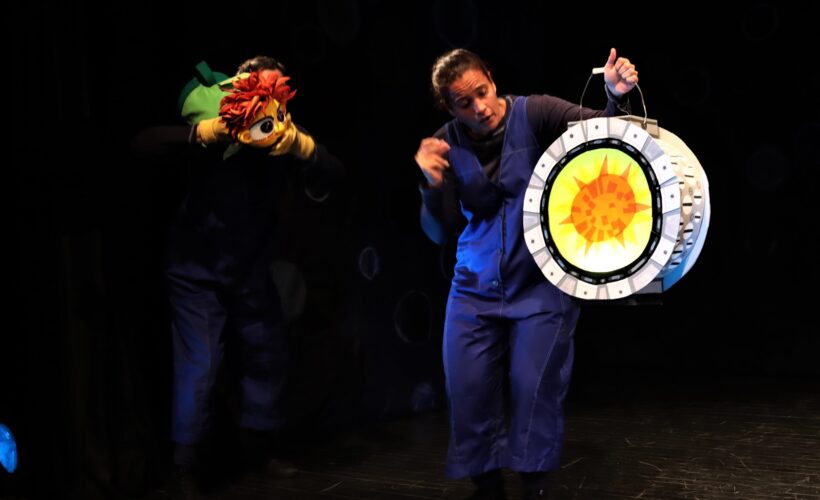 Espectáculo Un rastro en las estrellas, de Teatro de Las Estaciones. Foto: Tomada del perfil en Facebook de Rubén Darío Salazar Taquechel