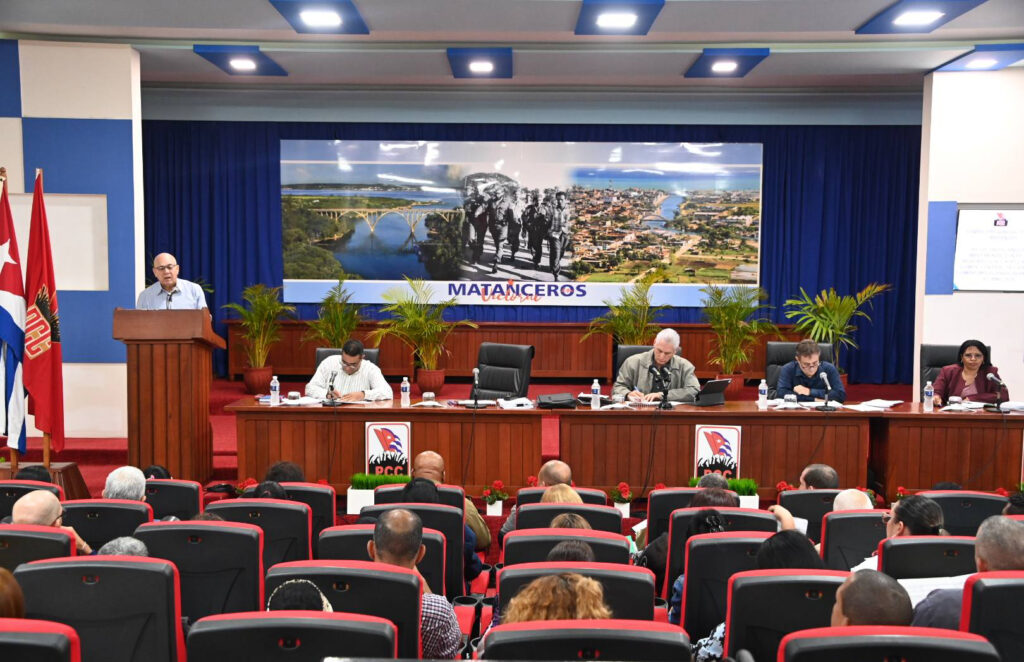 Define Pleno del PCC en Matanzas compromisos para 2026