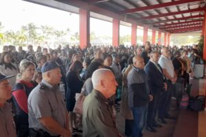 Aeropuerto de Varadero acoge matutino especial en solidaridad con Venezuela y homenaje a combatientes cubanos