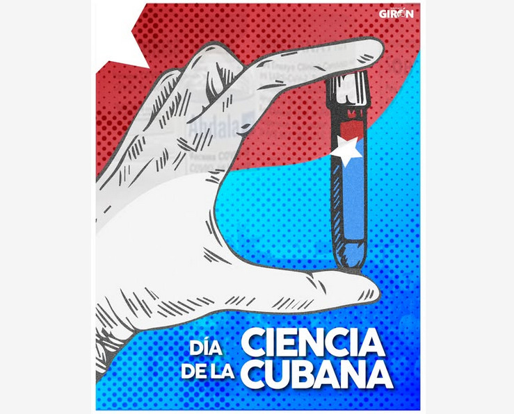 Día de la Ciencia Cubana. Diseño: Luis Daniel Báez