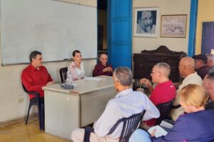 Presentan libro sobre médicos matanceros en las guerras por la independencia. Foto: Humberto Fuentes