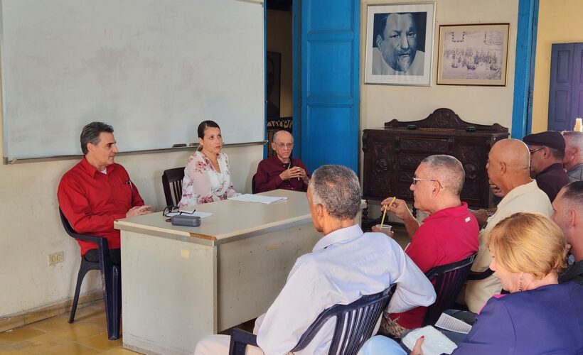 Presentan libro sobre médicos matanceros en las guerras por la independencia. Foto: Humberto Fuentes