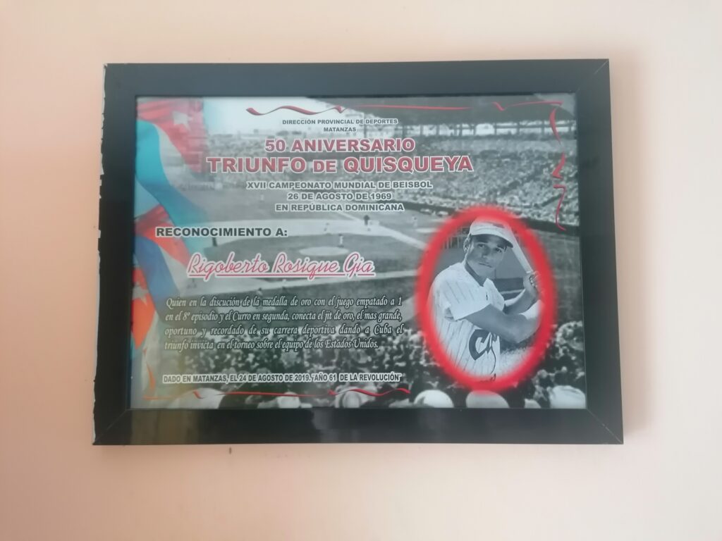 Rigoberto Rosique: pelota, pelota, pelota