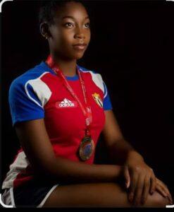 Rosalba Aguiar la O, atleta de tenis de mesa