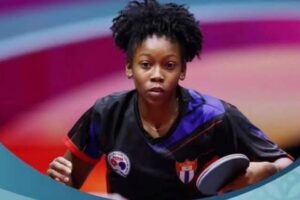 Rosalba Aguiar la O, atleta de tenis de mesa