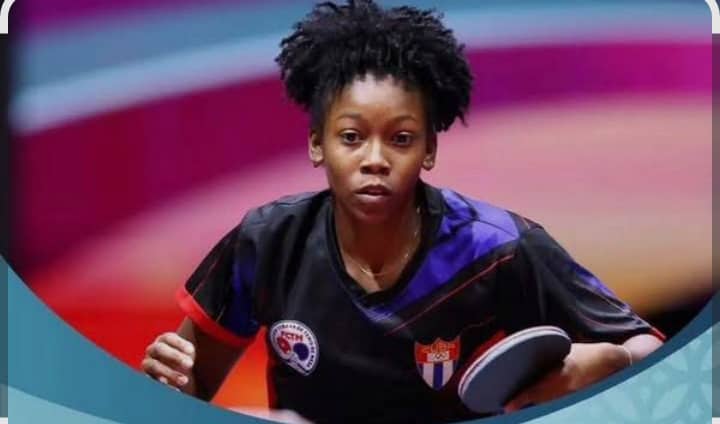 Rosalba Aguiar la O, atleta de tenis de mesa