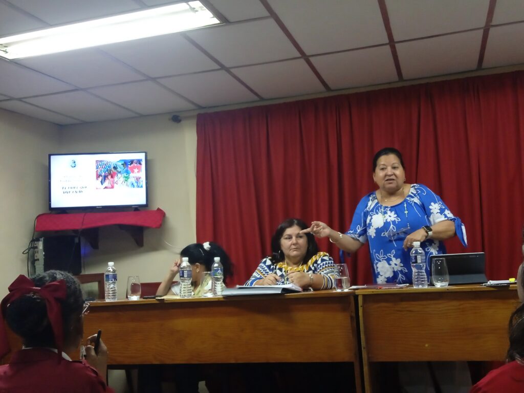 Secretaria General de la FMC dialoga con federadas matanceras