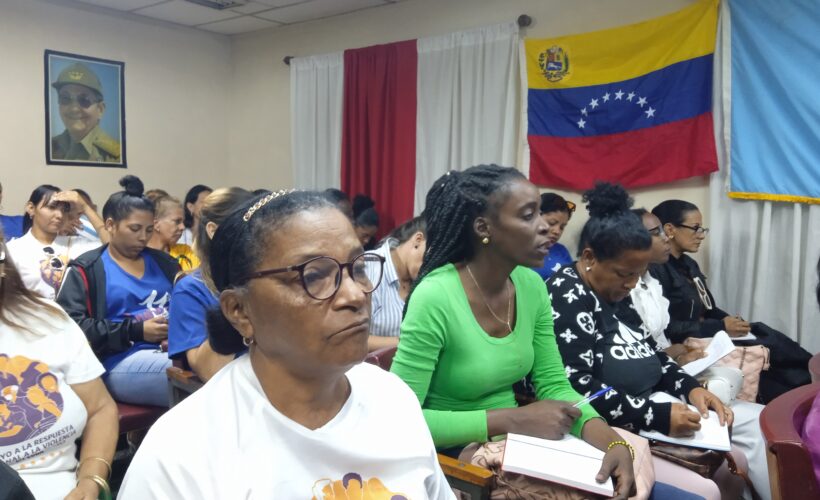 Secretaria General de la FMC dialoga con federadas matanceras