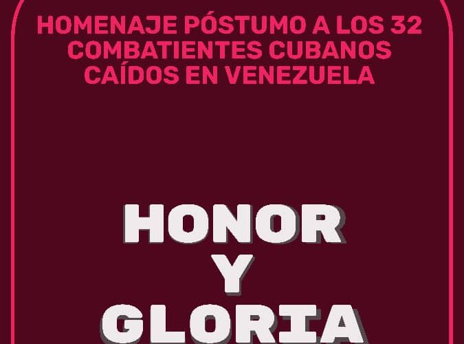 Matanzas convoca al homenaje "Operación Honor y Gloria"