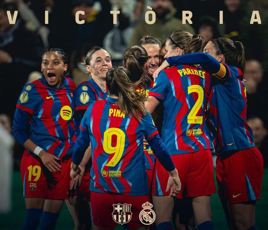 El FC Barcelona Femenino gana su sexta Supercopa de España