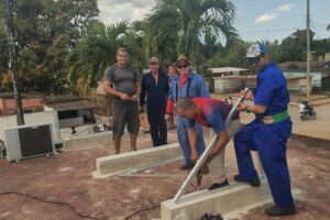 Bandec instala paneles en Martí