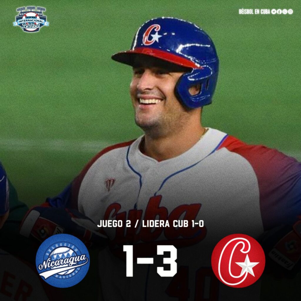 Cuba vs Nicaragua 2 tope de preparación