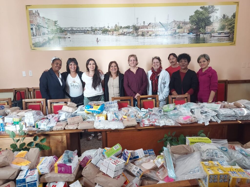 184 kilogramos de solidaridad