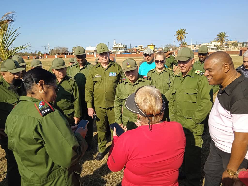 Cárdenas fue sede de las principales actividades por el Día Nacional de la Defensa en Matanzas