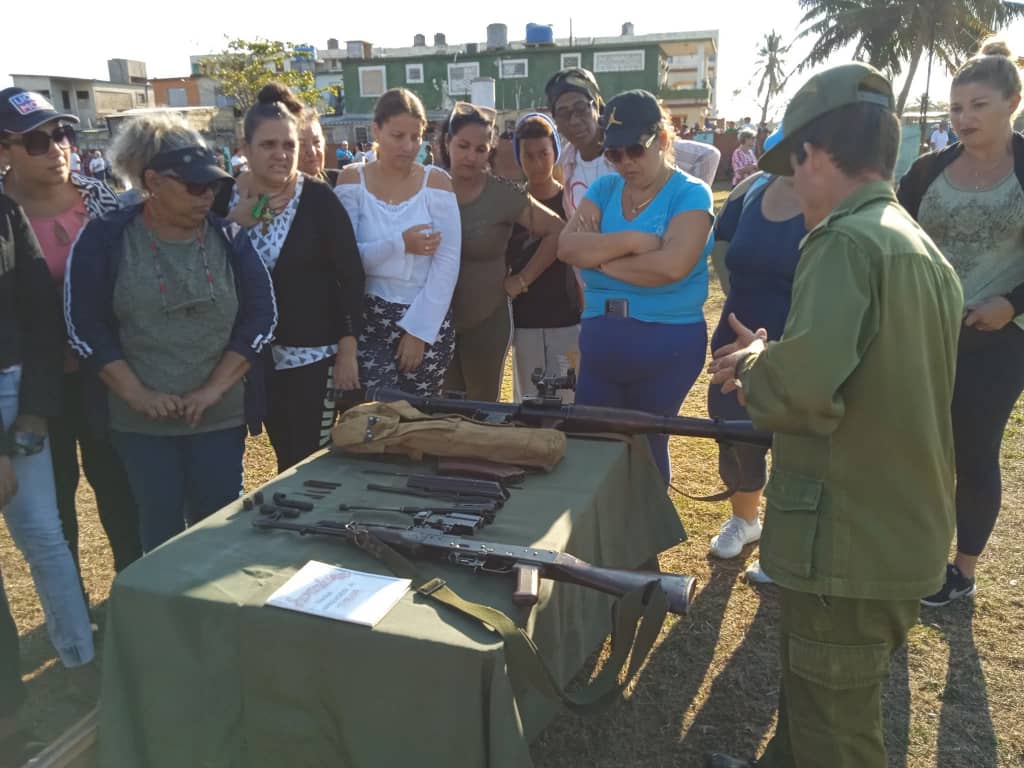 Cárdenas fue sede de las principales actividades por el Día Nacional de la Defensa en Matanzas